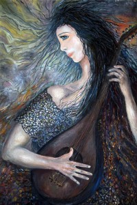 "Magdalena" olej, płótno 80 x 60