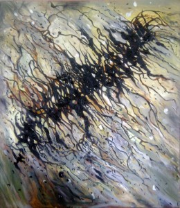 olej, płótno wym. 120  X 100 cm
