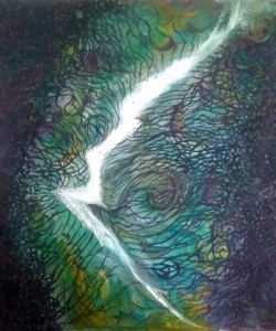 olej, płótno wym. 120  X 100 cm