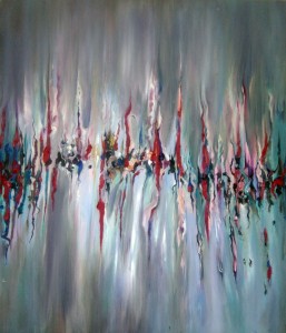 olej, płótno wym. 120  X 100 cm