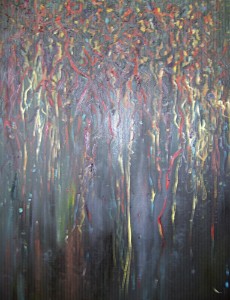 olej, płótno wym. 120  X 100 cm