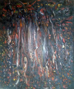 olej, płótno wym. 120  X 100 cm