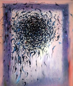 olej, płótno wym. 120  X 100 cm