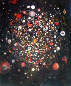 olej, płótno wym. 120  X 100 cm
